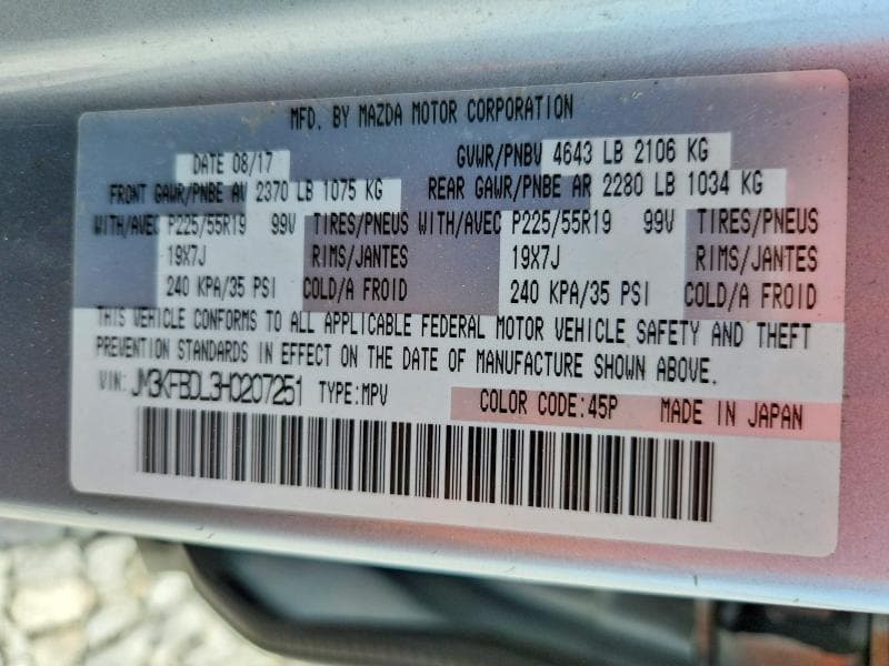 2017 MAZDA CX-5 GRAND TOURING 13