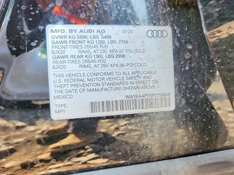 2023 AUDI Q5 PREMIUM PLUS 45 14