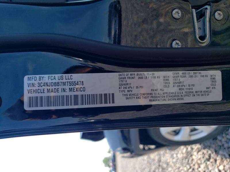 2021 JEEP COMPASS LATITUDE 12