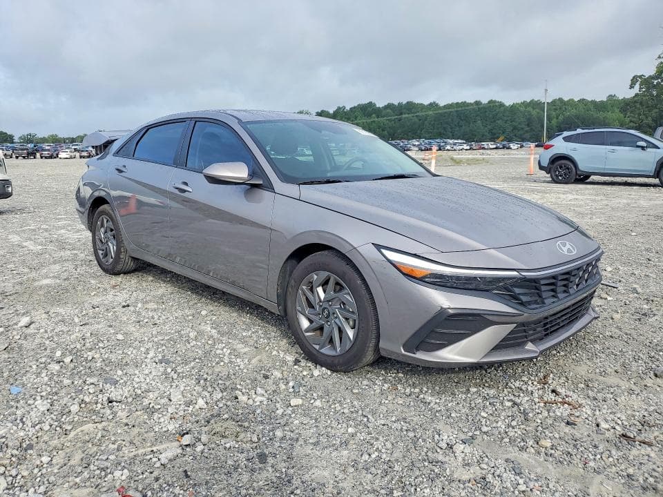 2024 HYUNDAI ELANTRA BLUE 4