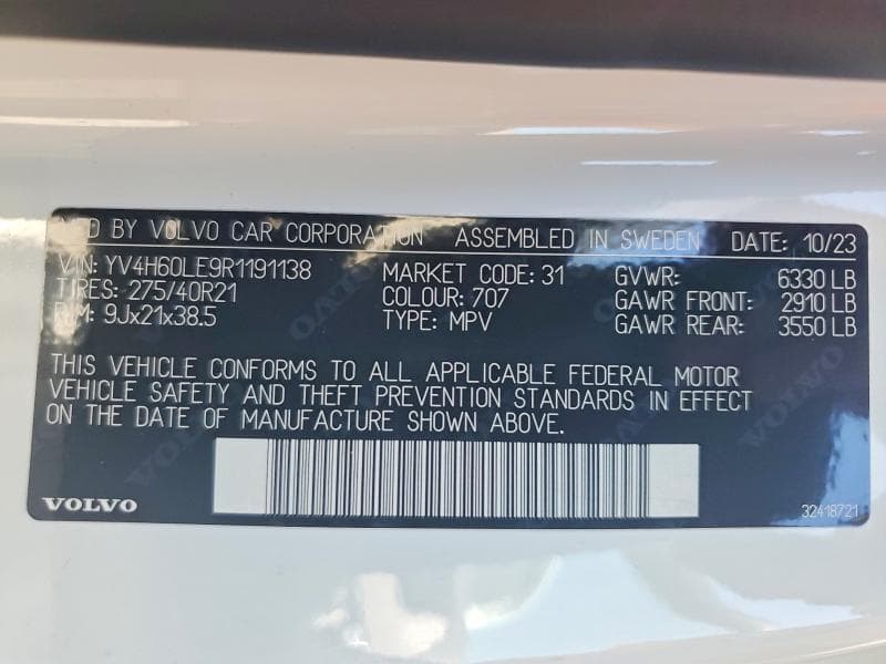 2024 VOLVO XC90 PLUS 13