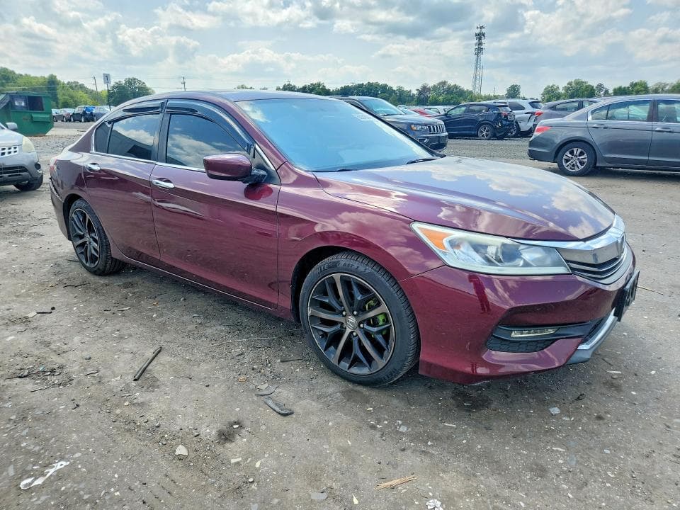 2017 HONDA ACCORD LX 4