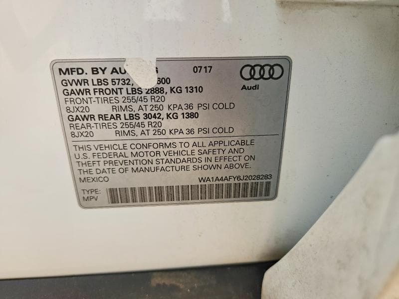 2018 AUDI SQ5 PREMIUM PLUS 13