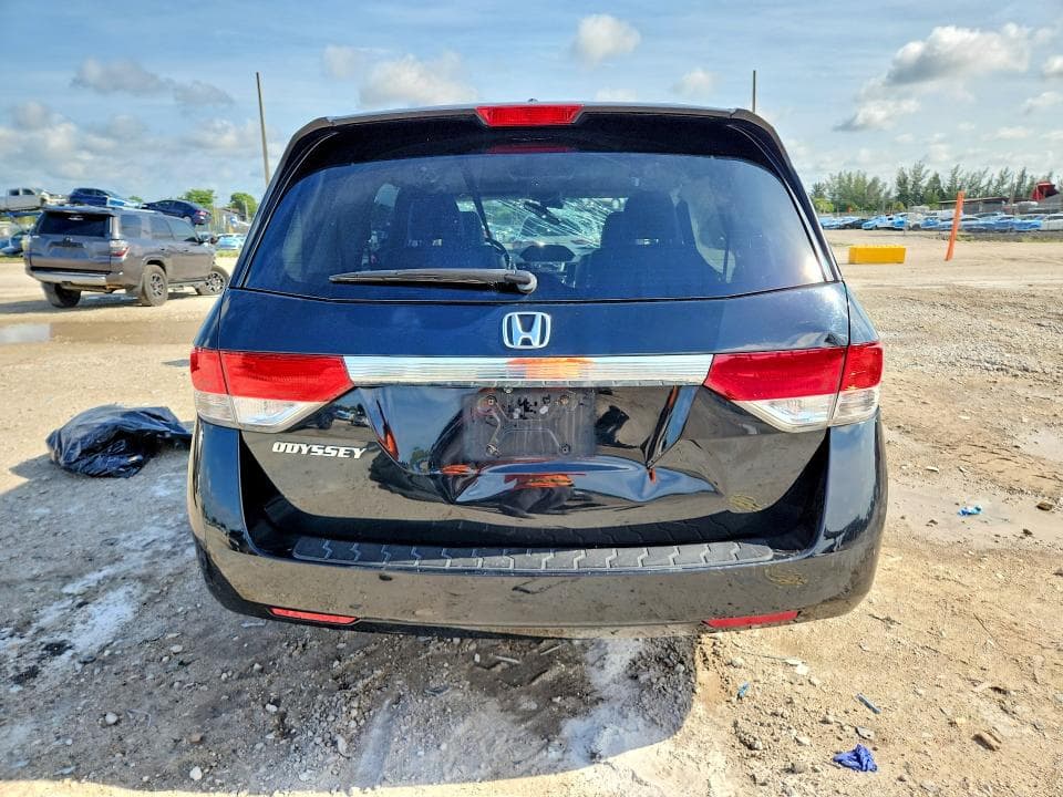 2017 HONDA ODYSSEY EXL 6