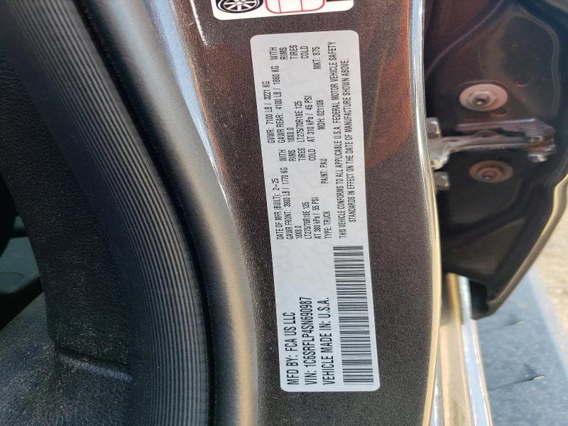 2025 RAM 1500 REBEL 12