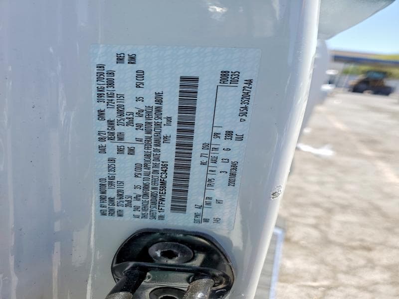 2021 FORD F150 SUPERCREW 13
