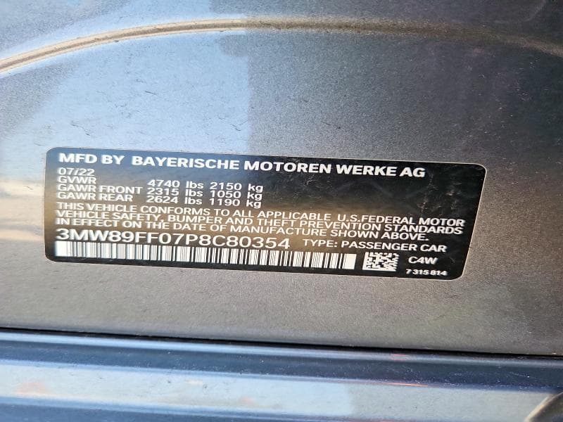 2023 BMW 330XI 12