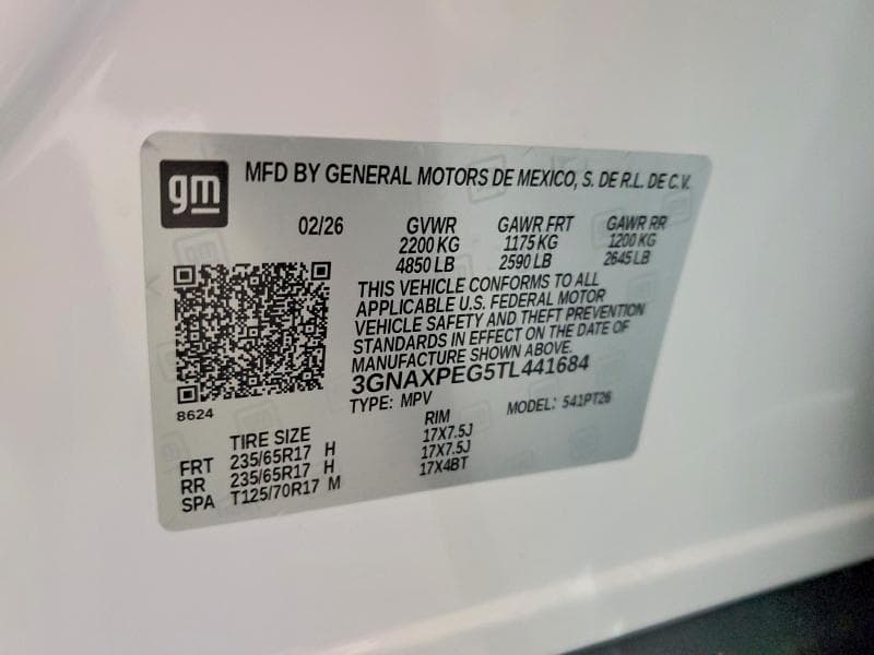 2026 CHEVROLET EQUINOX LT 13