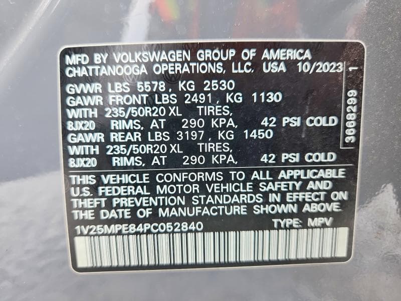 2023 VOLKSWAGEN ID.4 S 14