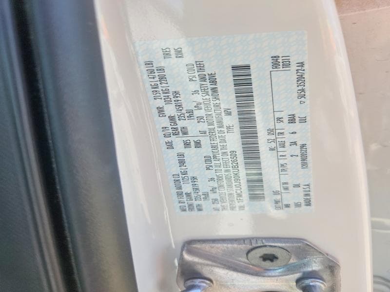 2019 FORD ESCAPE TITANIUM 13