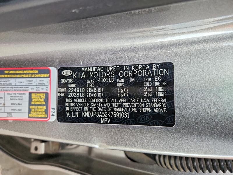 2019 KIA SOUL + 12