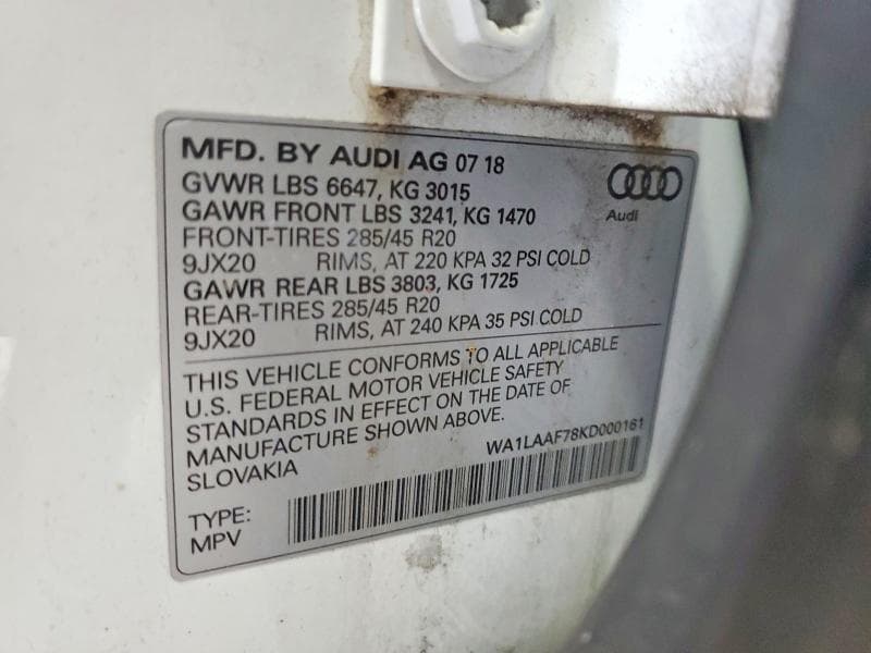 2019 AUDI Q7 PREMIUM PLUS 14