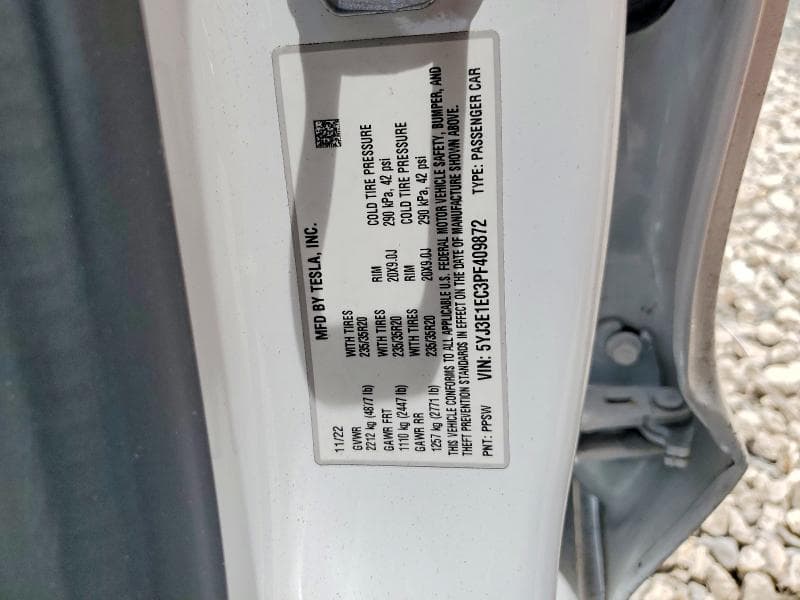 2023 TESLA MODEL 3 12