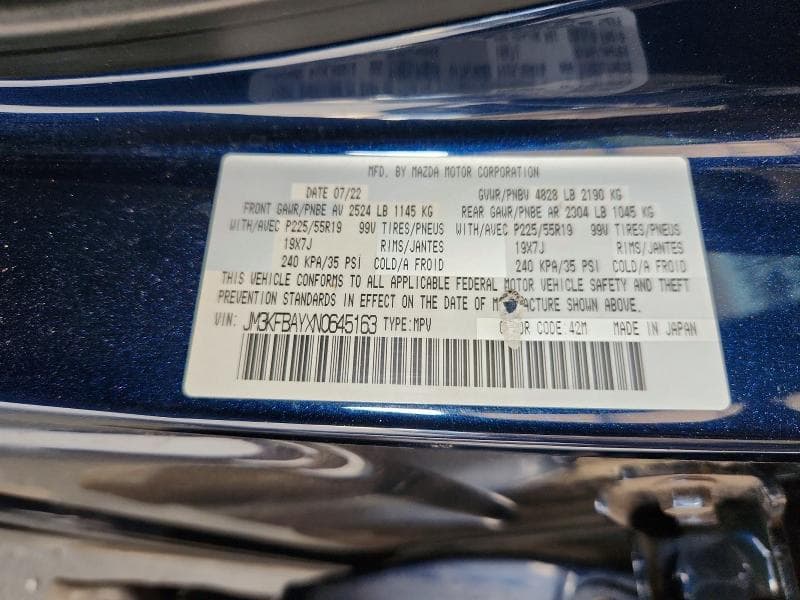 2022 MAZDA CX-5 13