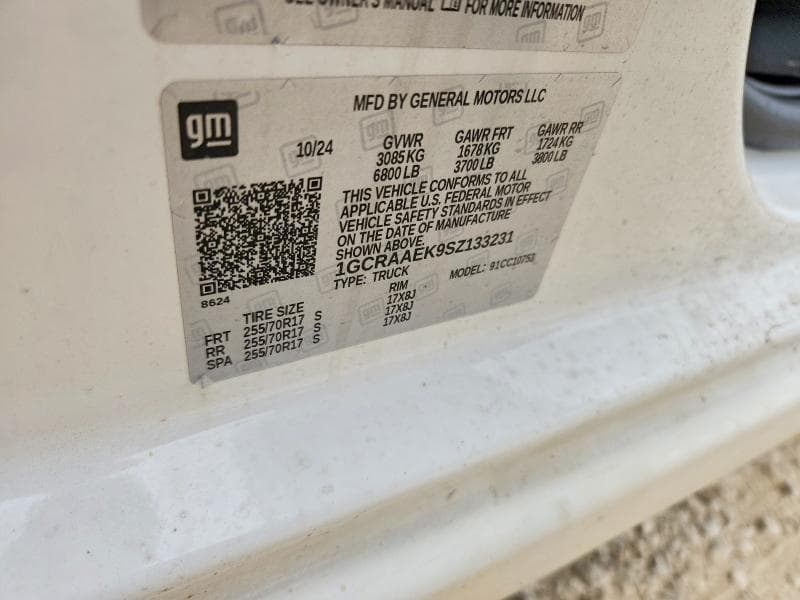 2025 CHEVROLET SILVER1500 13