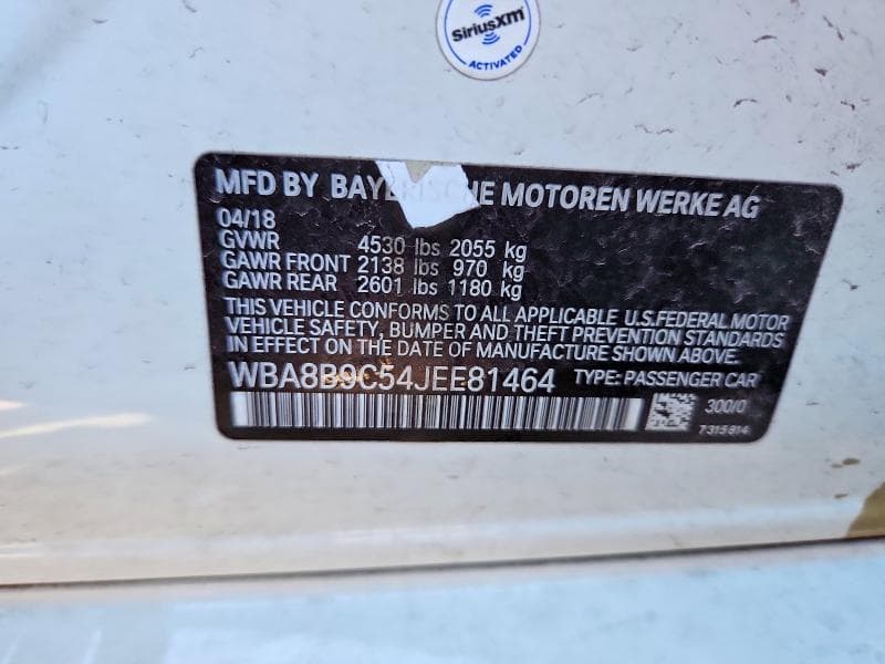 2018 BMW 330 I 12