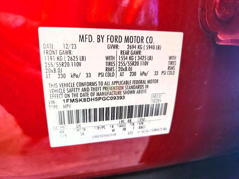 2023 FORD EXPLORER XLT 12