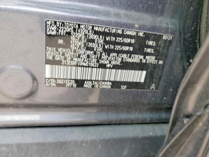 2021 TOYOTA RAV4 XSE 13