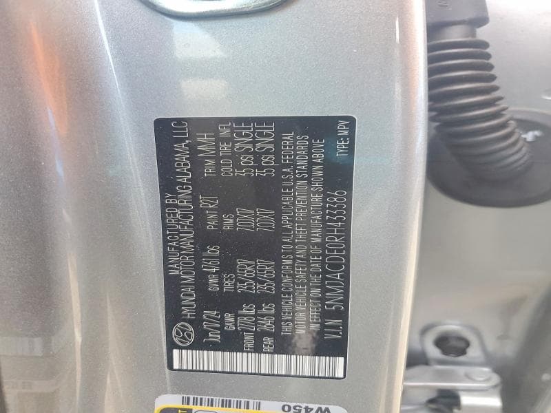 2024 HYUNDAI TUCSON SE 13