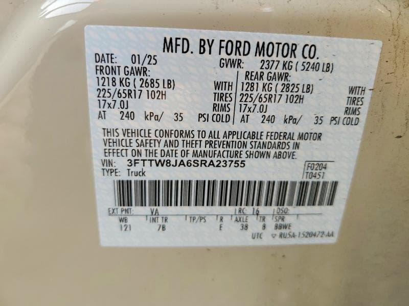 2025 FORD MAVERICK XLT 12