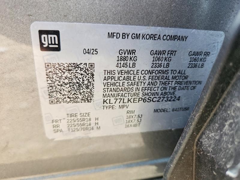 2025 CHEVROLET TRAX ACTIV 14