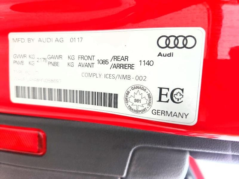 2017 AUDI A4 PREMIUM PLUS 12