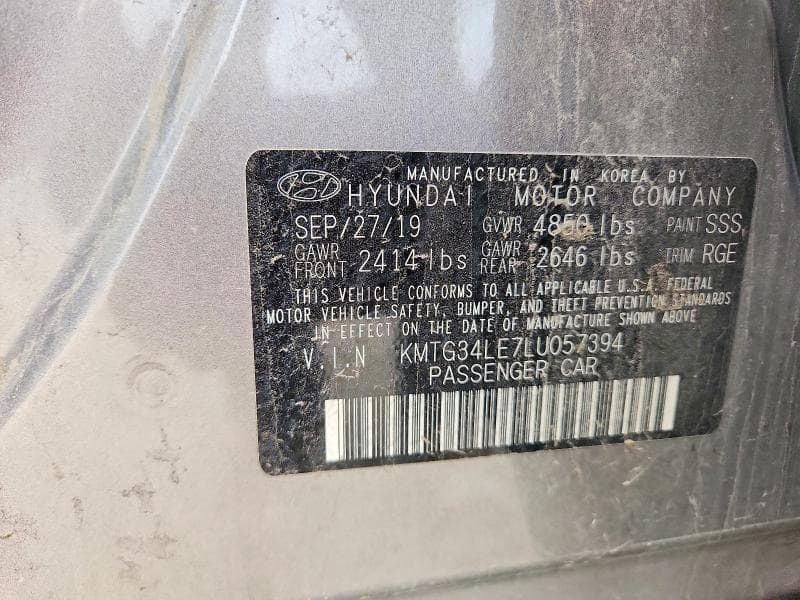 2020 GENESIS G70 3.3T 12