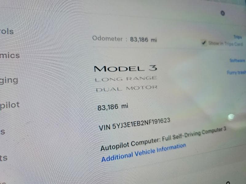2022 TESLA MODEL 3 9