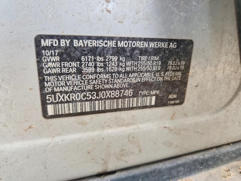 2018 BMW X5 XDRIVE35I 13