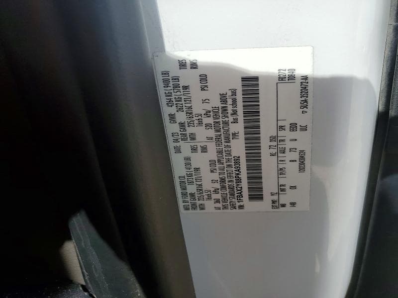 2023 FORD TRANSIT T-350 13