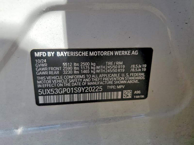 2025 BMW X3 30 XDRIVE 30 XDRIVE 13