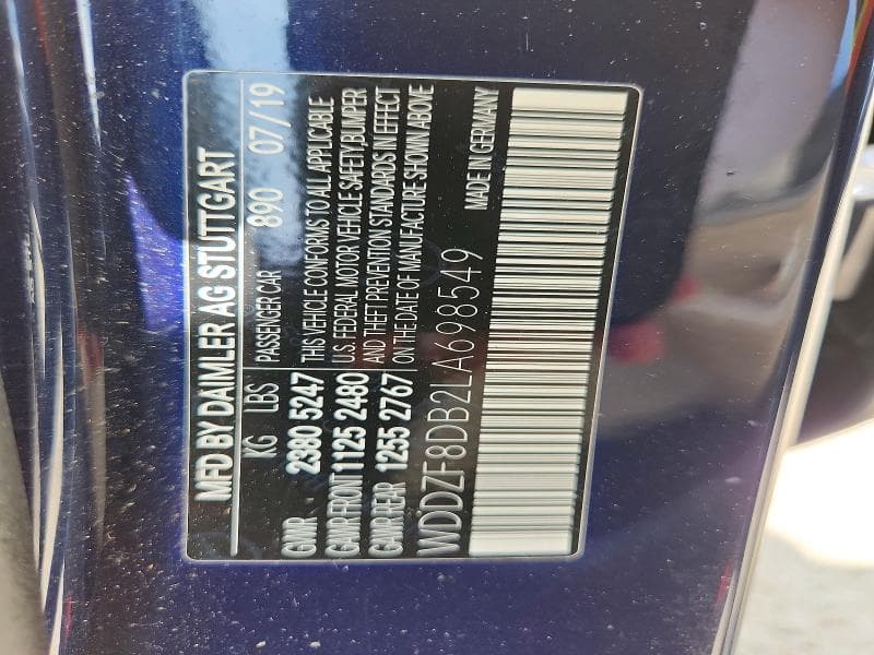 2020 MERCEDES-BENZ E 350 12