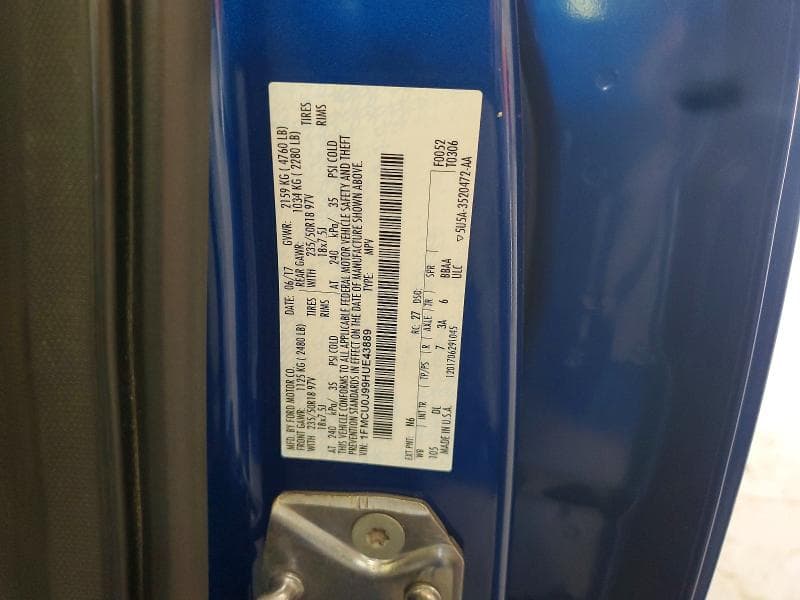 2017 FORD ESCAPE TITANIUM 13