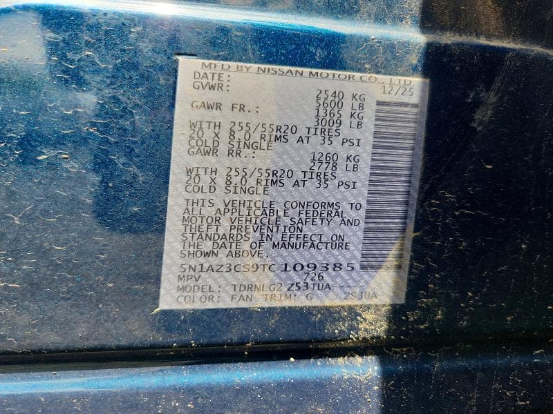 2026 NISSAN MURANO SL 14