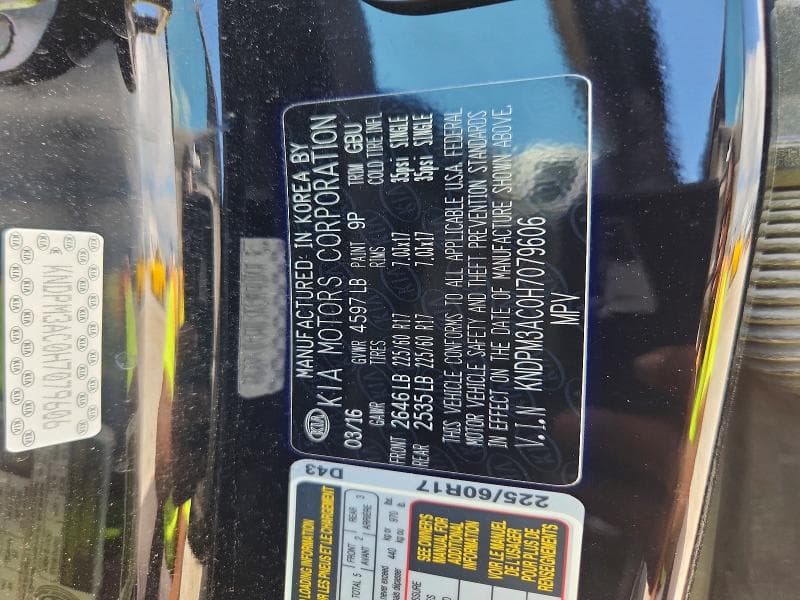 2017 KIA SPORTAGE LX 13