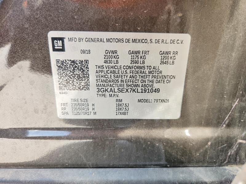 2019 GMC TERRAIN DENALI 13
