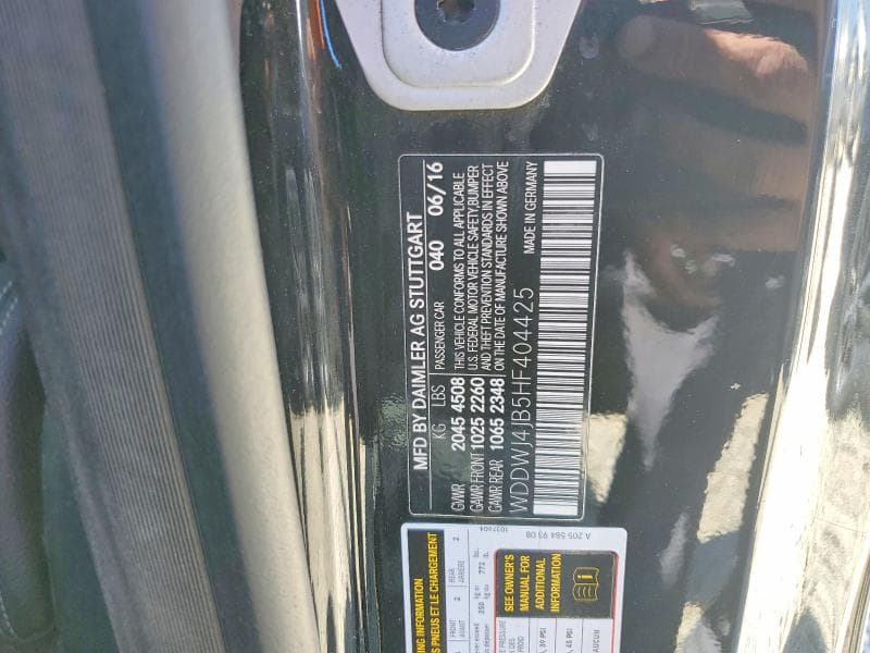2017 MERCEDES-BENZ C 300 12
