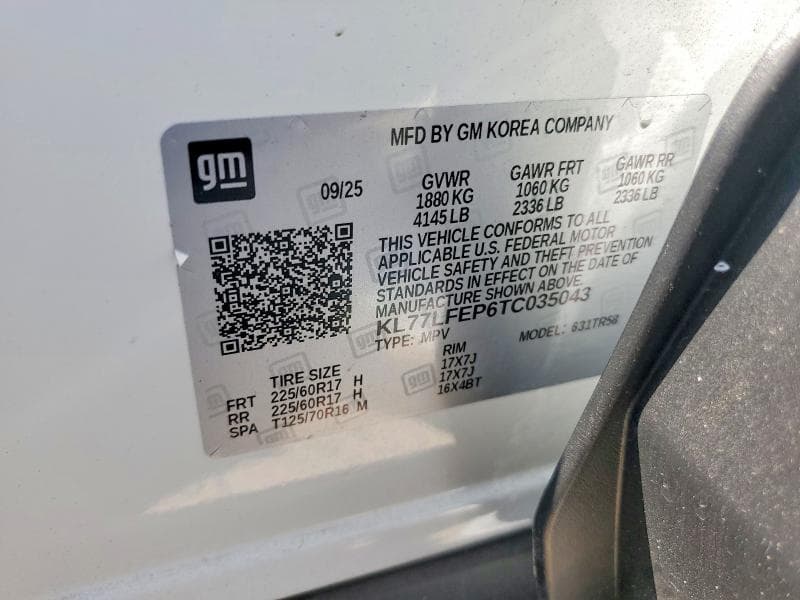 2026 CHEVROLET TRAX LS 13