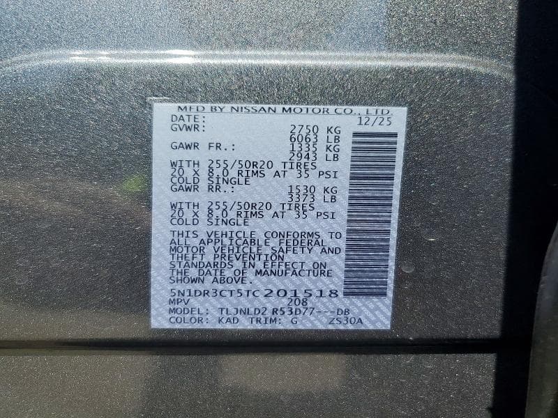 2026 NISSAN PATHFINDER SL 13