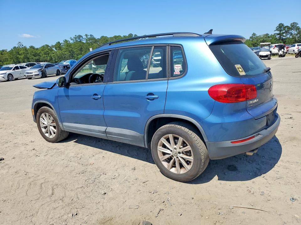 2017 VOLKSWAGEN TIGUAN S 2