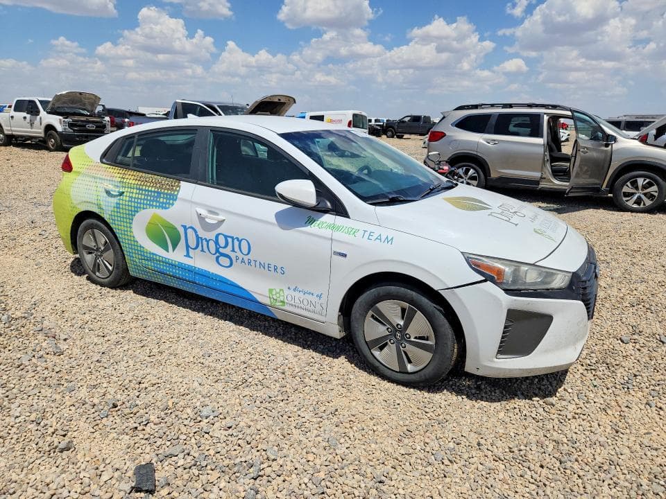 2019 HYUNDAI IONIQ BLUE 4