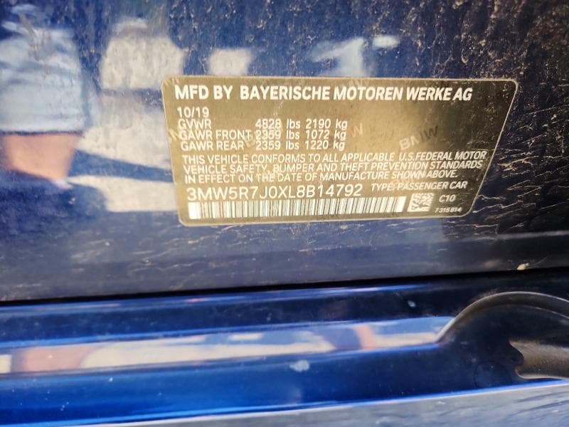 2020 BMW 330XI 12
