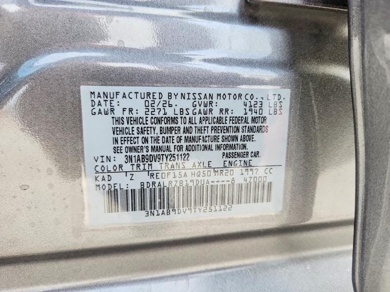 2026 NISSAN SENTRA SR 13