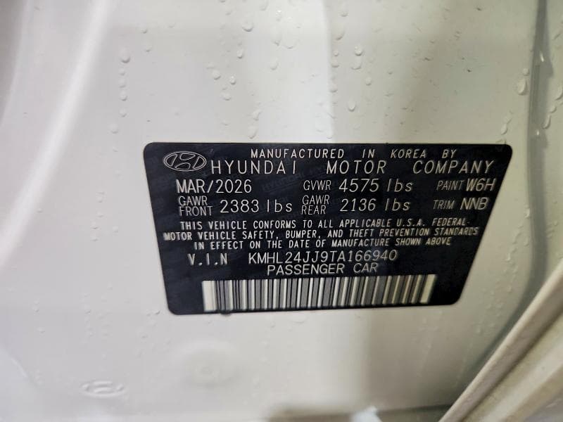 2026 HYUNDAI SONATA HYBRID BLUE 13