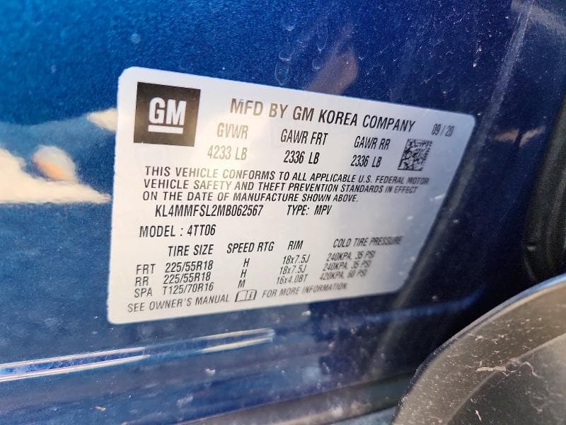 2021 BUICK ENCORE GX ESSENCE 12