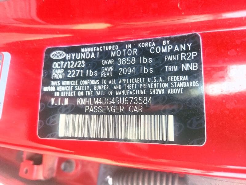 2024 HYUNDAI ELANTRA SEL 12