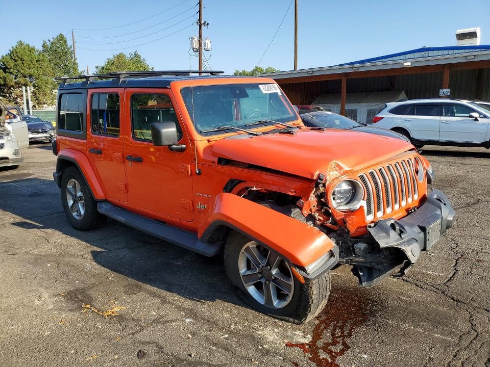 2019 JEEP WRANGLER UNLIMITED SAHARA 4