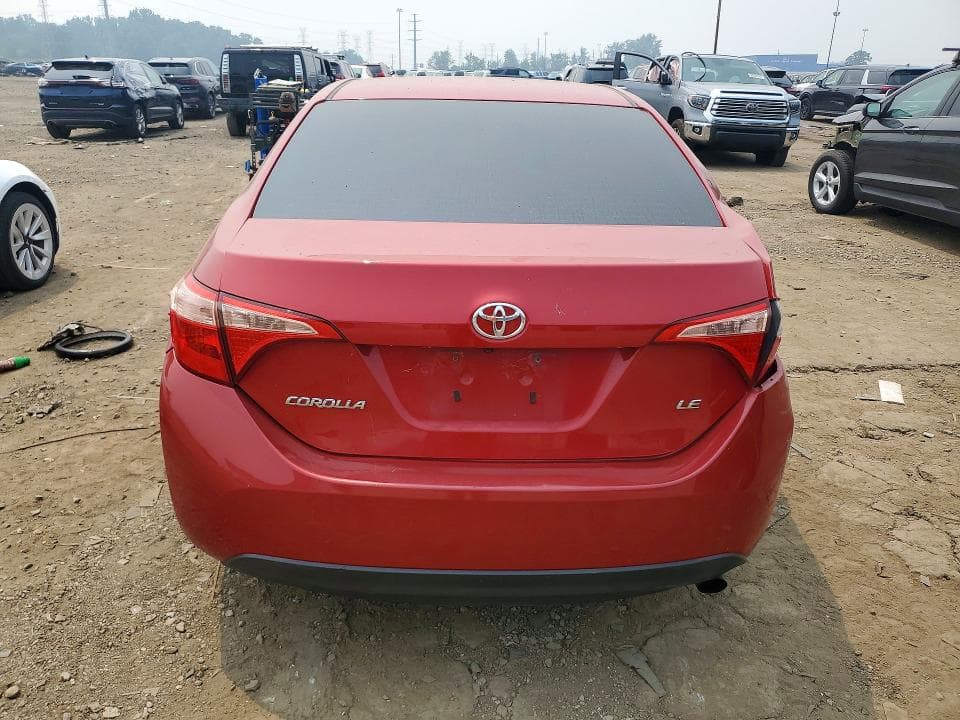 2018 TOYOTA COROLLA LE 6
