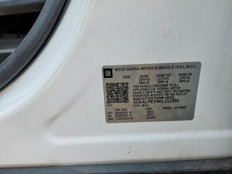 2019 GMC TERRAIN SLT 14