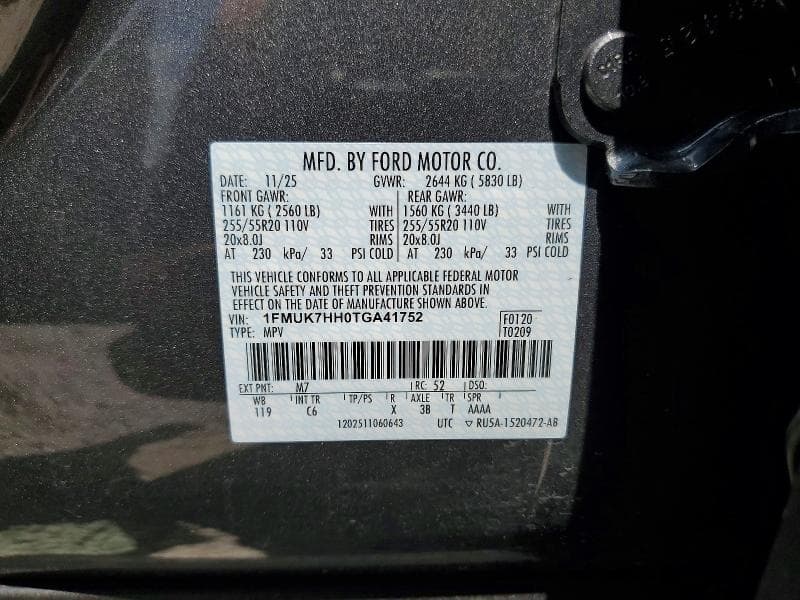 2026 FORD EXPLORER PLATINUM 14